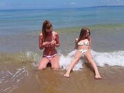SexxyLorry Beach Fun - private premium video