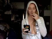 sexy babe hot tits hoodie