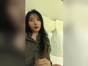 Korean hot model stripping on cam