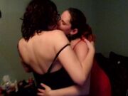 Hot Kiss with new Chick