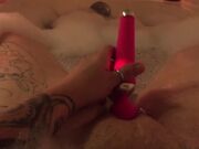 Candle Lit Pussy Bath