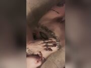 ScarlettScores in the Shower
