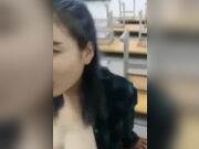 asian girl gets fucked good in classroom
