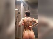 Legendary pornstar Christy Mack erotic shower