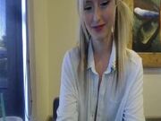 Arianina - Braless in a coffeeshop