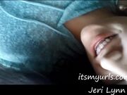JeriLynn - Pushing Out A Creampie _ Gaping in private premium video