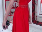 KarenDuval red dress part1