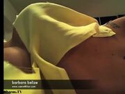 barbara in yellow shirt nipple 2