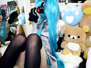 Lana Rain - Sexually Frustrated Hatsune Miku Uses A Cuc