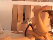 AllieBay & MitsukoDoll - Strapon in private premium video