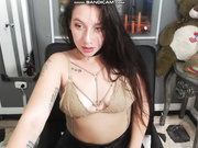 Webcam girl in leather leggings 26