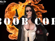 Lovely Lilith Boob Cop