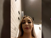 CharmingRuby show in public toilet WC