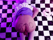 Maid Fucks her Ass as a thank you for 500 Twitter Follo