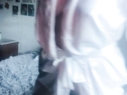 ranu.delisyd - white robe tease