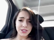 Rileysim88 Car Live Sex and Fingering in Pussy