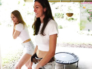 Artemisfit with a friend, 11-04-2020. Wet shirts.