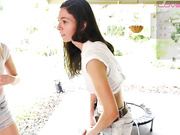 Artemisfit with a friend, 11-04-2020. Wet shirts.