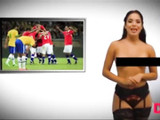 Presentadora venezolana en topless