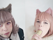 Chiaki and Ruruka Your Personal Catgirls