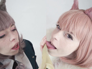 Chiaki and Ruruka Your Personal Catgirls