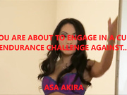 Asa Akira don't cum challenge