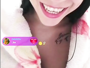 Latina Cam Girl with great nipples leaked