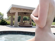 Christina khalil pool fully nude