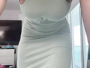 Angie Varona Tight Dress Clinging Phat Ass Twerk