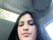 Carolina_Novoa - Dildo Pussy Fuck in Car