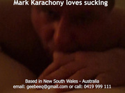 Mark Karachony - Loves sucking cock