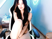 haeun_lee wanks on gaming chair