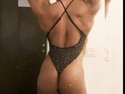 sexy Black fitness lady