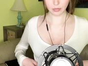 Quantum ASMR Youtube/Twitch Prepping Her Milkers 4 ASMR