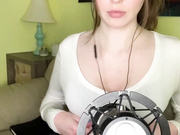 Quantum ASMR Youtube/Twitch Prepping Her Milkers 4 ASMR