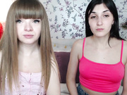 Pleasureeva and Alice_BB showing their tits