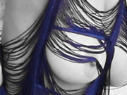 Lindsey Pelas – Blue Lingerie