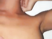 SierraSkye close to naked. Grinding and grabbing tits