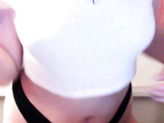blossom__babe saf gnd wet, see thru, many oops flashes 10/10