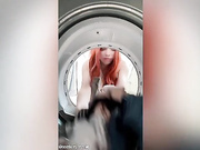 stepsister stuck in washing machine