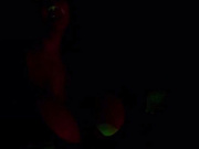 Foxy glowing in the dark