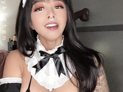 Spo0pyKitten OF Asian Maid Does All her Chores