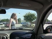 LindseyLove Blowjob in parking busy lot