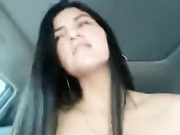 Carolina_Novoa - Dildo Pussy Play in Car