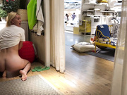 IviRoses Exhibitionist Public Nudity – Risky IKEA anal