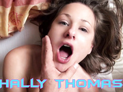 Hally Thomas - German girl does porn with her boyfriend