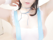 Yui Okada Blue Nurse Nipple Clams Play [TEASER]