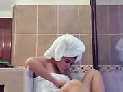 Anabella Galeano - Shaving Pussy After Shower Onlyfans