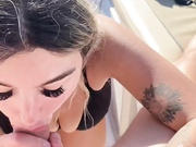 WetKitty Blowjob on a Boat
