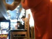 Tyler Ashay masturbating on a public coffee